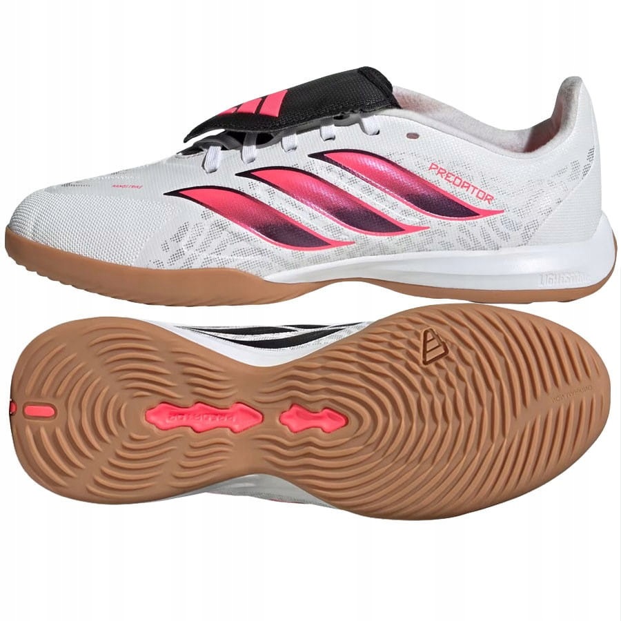 Buty adidas Predator League Ft Jr In Jr IH2093 36 2/3, Biały 36 2/3, Biał