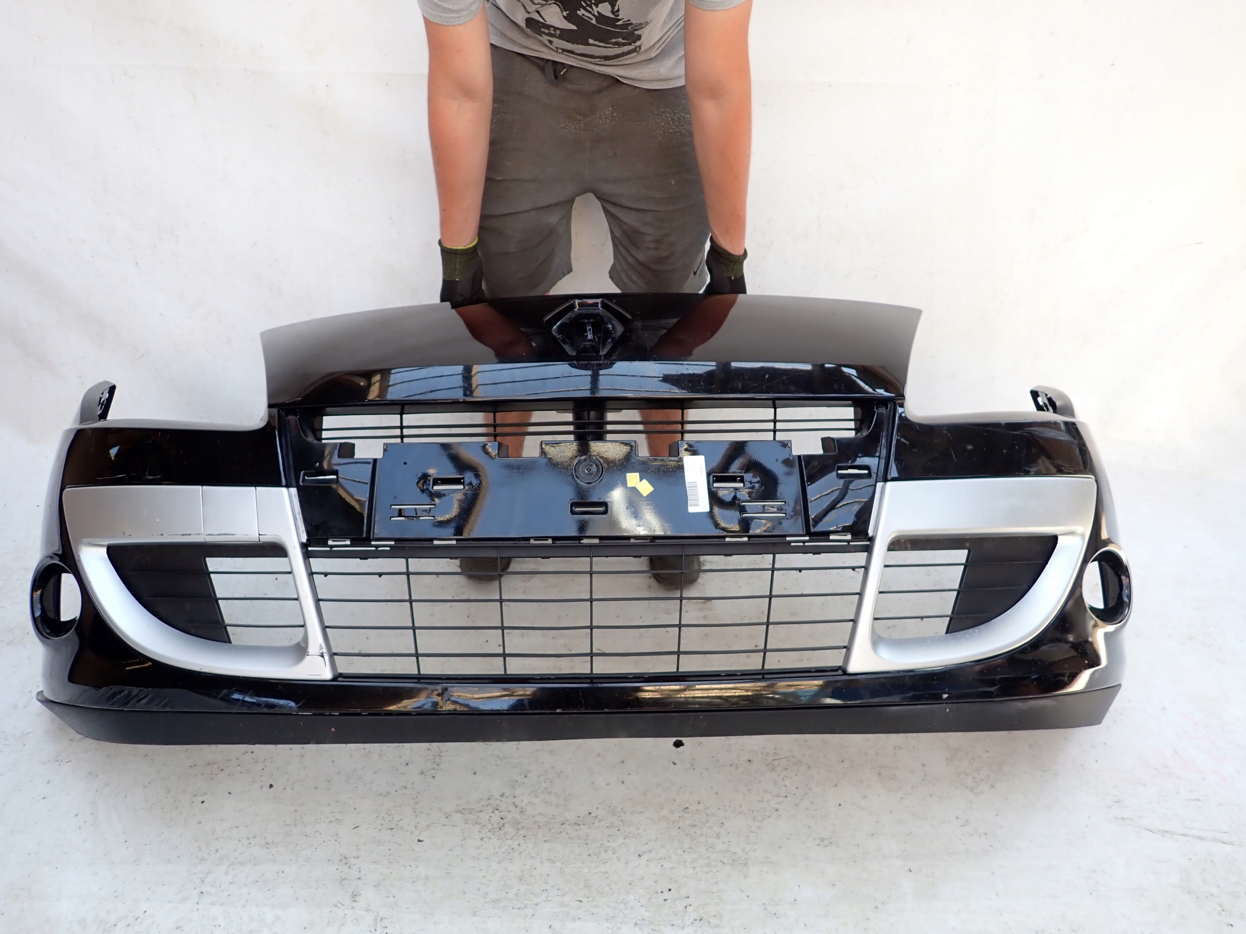 RENAULT SCENIC III 09- bumper front front KROTKI
