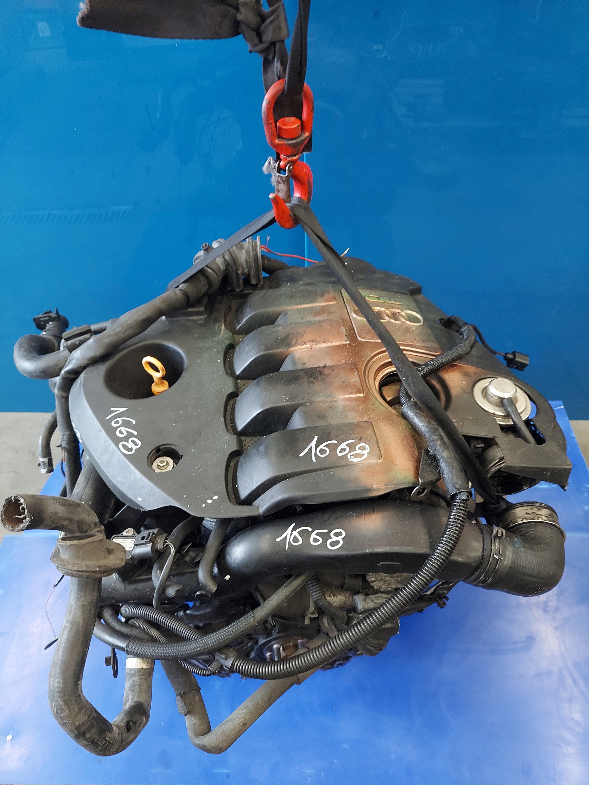 engine AUDI A4 B6 1.9 TDI 220.000km AJM