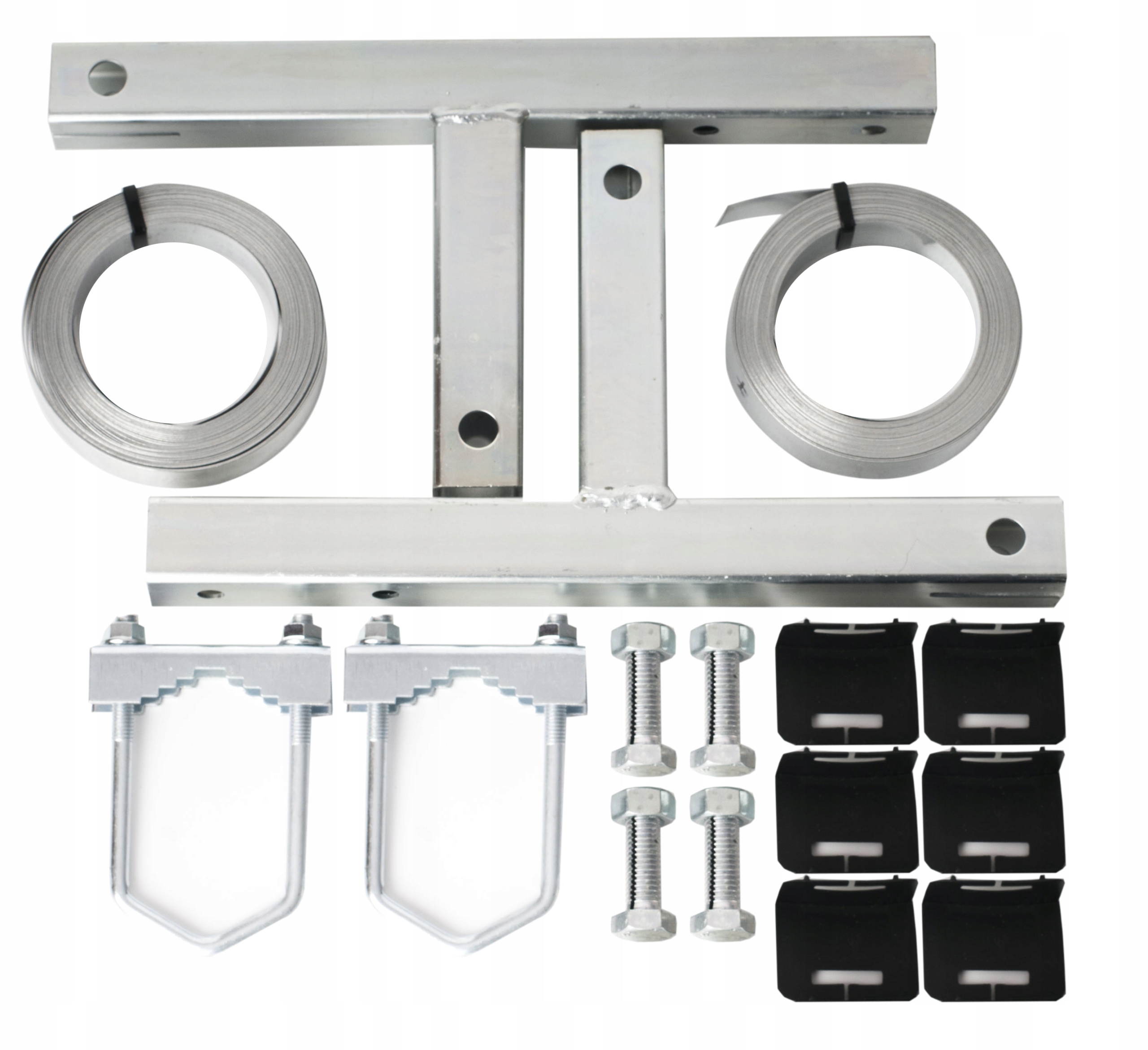 UCHWYT KOMINOWY MASZTU OPASKA OBEJMA TAŚMA 7m