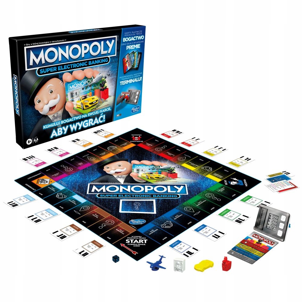 

Hasbro Gra Monopoly Electronic Banking Pl