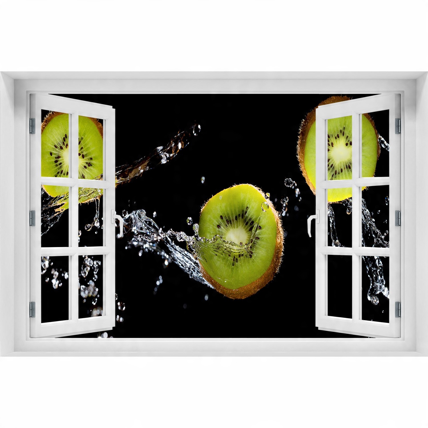 

Fototapeta Naklejka na ścianę Kiwi i woda 90x60