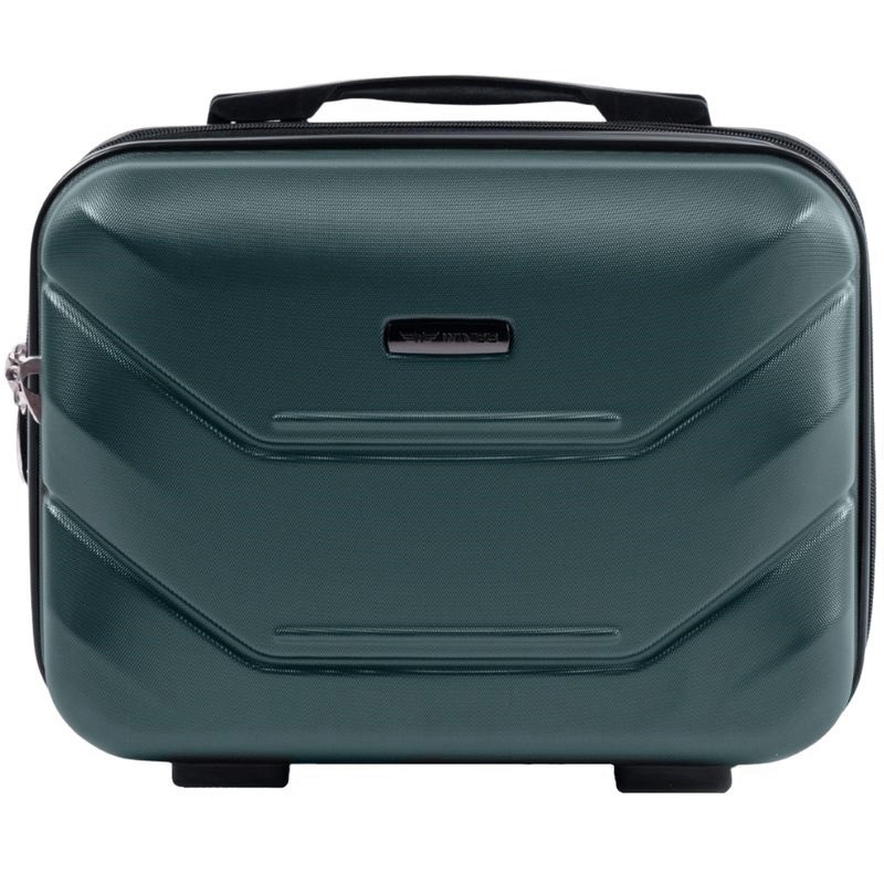 Kuferek Podróżny Kosmetyczka Wings Abs Peacock 11L Dark Green