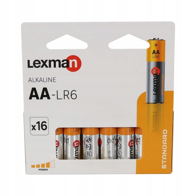 Baterie Alk Lexman L1 Lr6 16 x aa