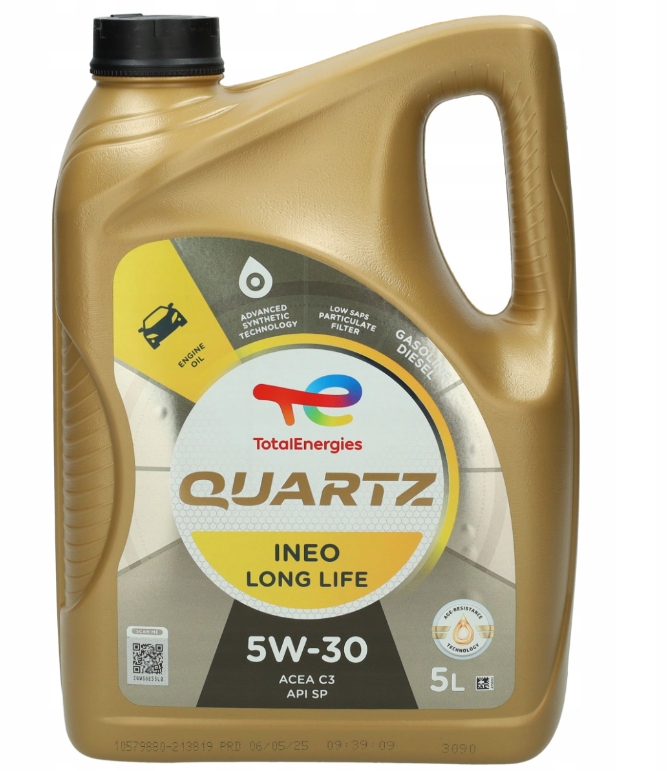Olej Total Quartz Ineo Long Life 5W30 5L