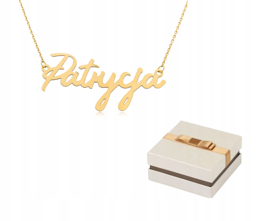 Zlato 585 Náhrdelník Jméno Patricie 14 karátů ZN52
