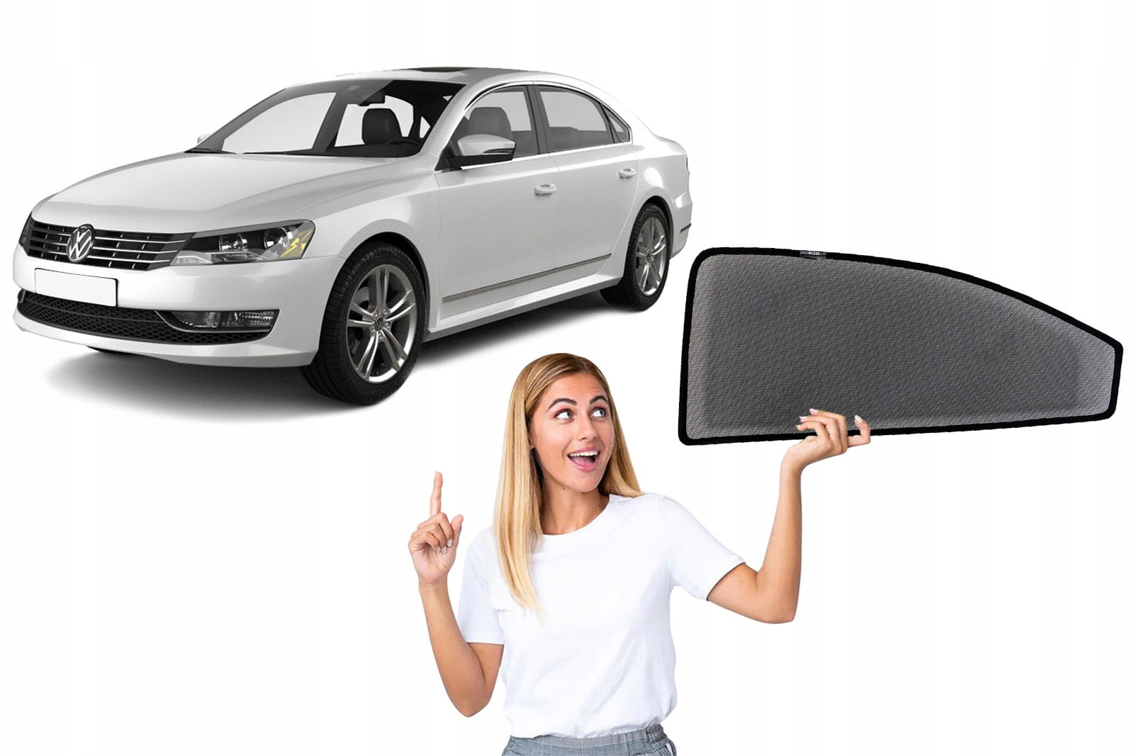 VOLKSWAGEN PASSAT B7 10-15 седан NMS шторы