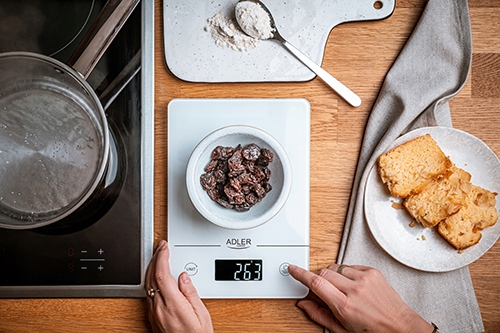 Waga Kuchenna AD 3170 - Duża, Do 15kg, Precyzyjna, Podświetlany Wyświetlacz