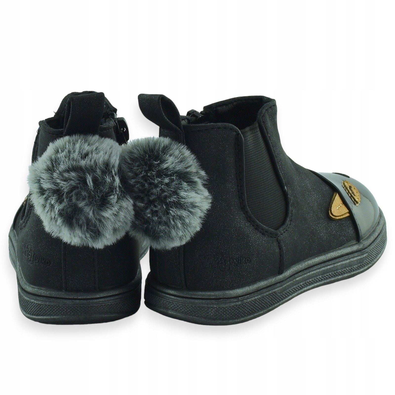 Ocieplane botki dla dziewczynki jesienne zimowe 25 Dodatkowe informacje Sztywny zapiętek