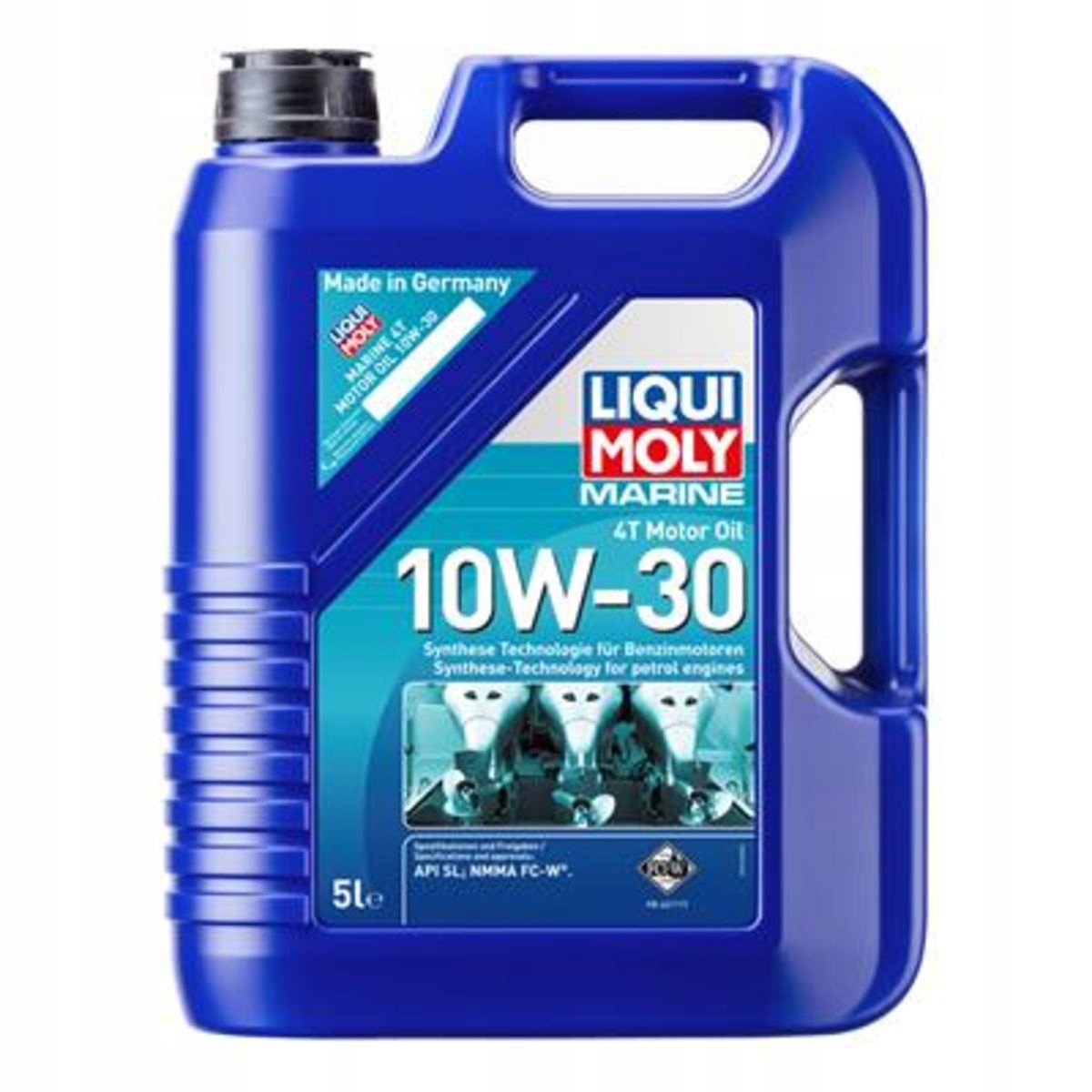 Olej pre motory 4T Liqui Moly LIM25023 10W30 5L S balíček vodiča #14