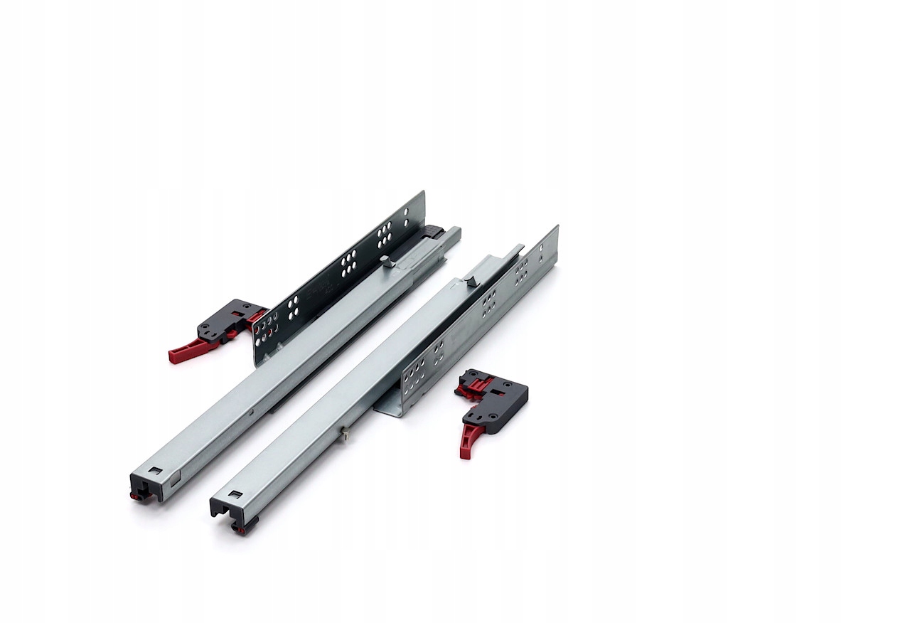 PROWADNICA DOLNEGO MONTAŻU DXS 300MM CICHY DOMYK SEVROLL Wysokość 27 mm