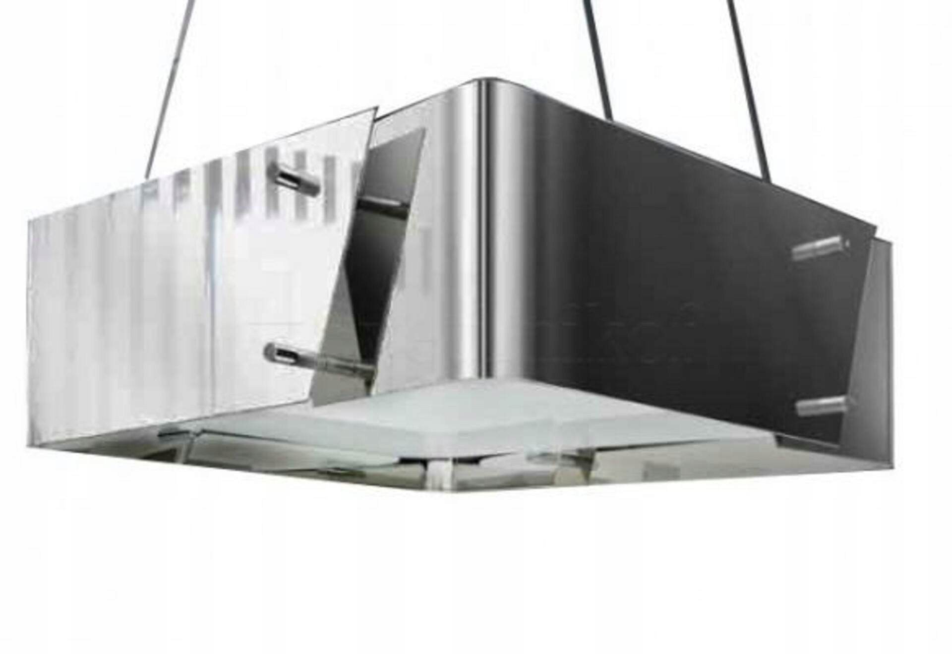 Závesné svietidlo AZzardo Square 52 prívesok AZ0588 E27 4x60W IP20 52cm chróm