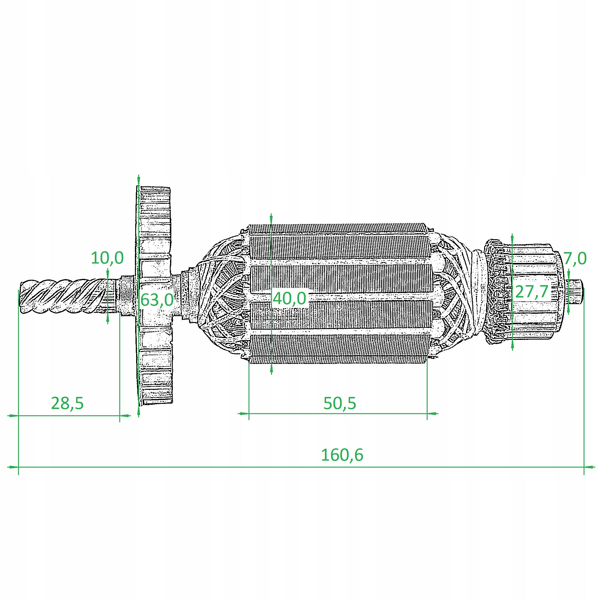 Wirnik Celma pilarka DBRCc 67 C-20500/3 Kod producenta 152515216301