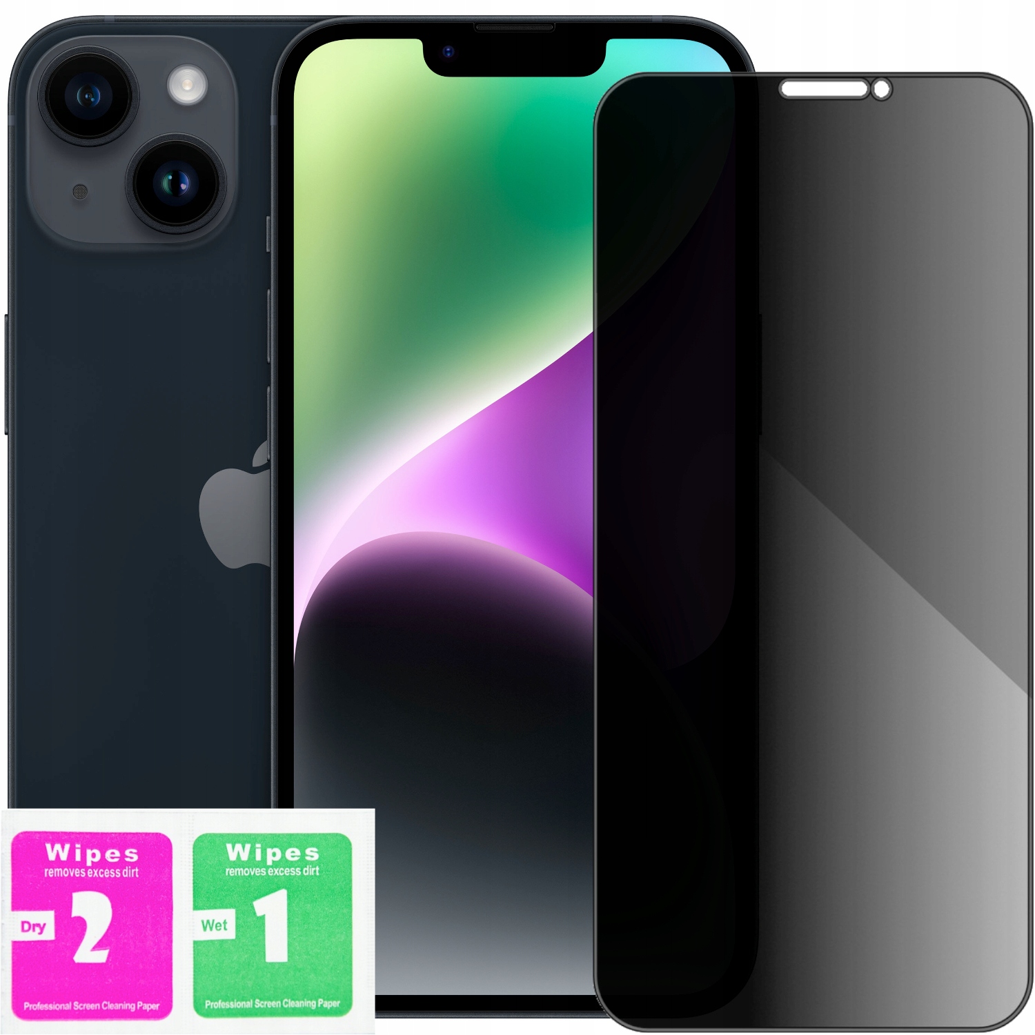 

Szkło 5D Anti-spy Na Cały Ekran Do Iphone 14