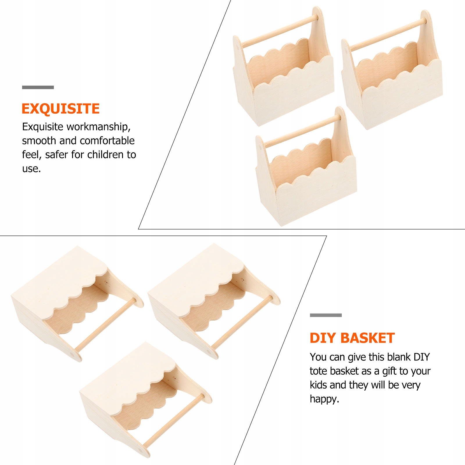 3 sztuk 3d drewniane Puzzle modelu Marka inna