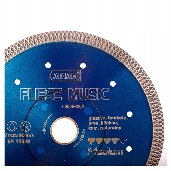 

Tarcza diamentowa Adiam Fliese Music 230mm 25,4mm
