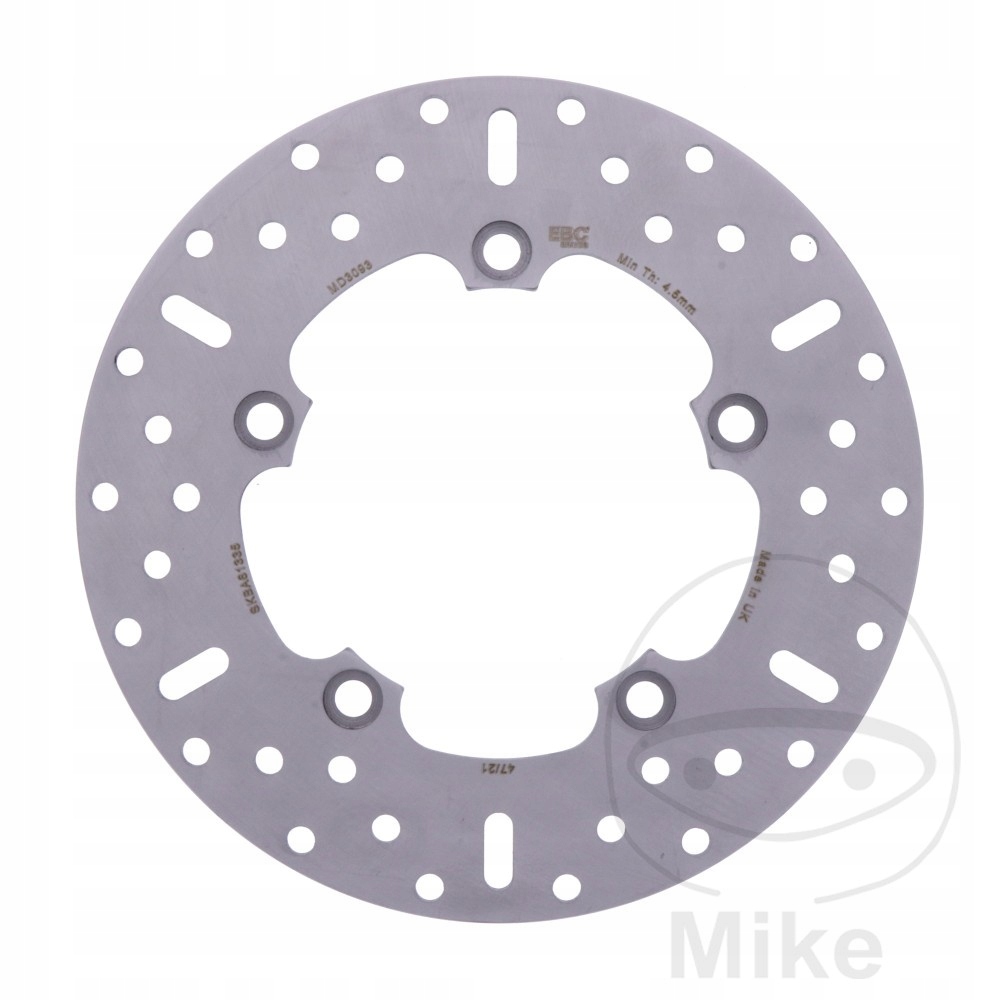 Zadný brzdový kotúč Ebc MD3093