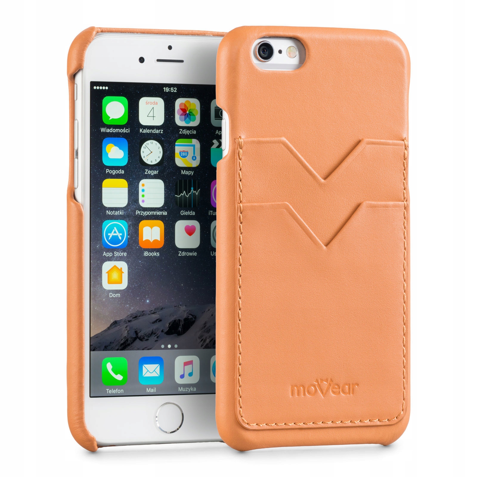 Pouzdro Zadní Kryt pro iPhone 6s 6 slim case premium Movear