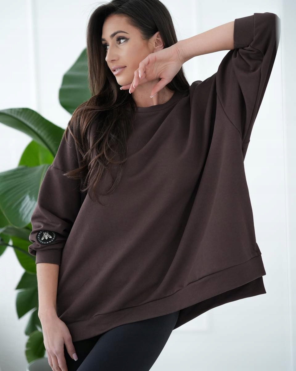 Bluza mucha oversize mięta Me Gusta Model MUCHA