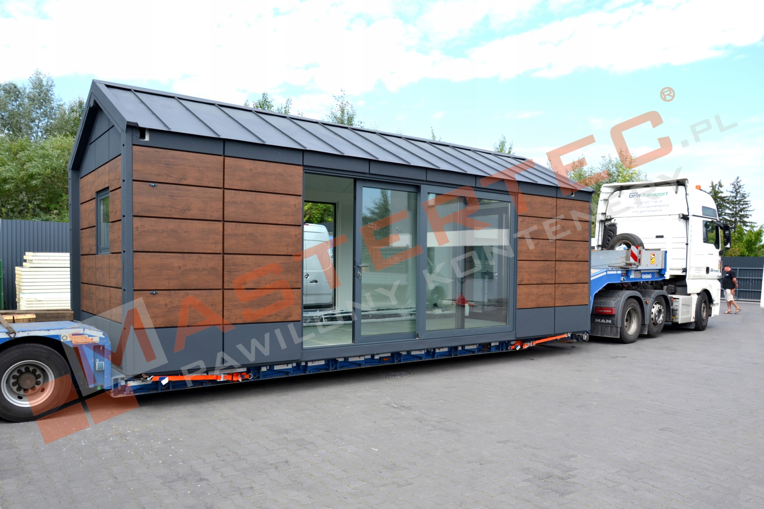 DOMEK MODUŁOWY PAWILON HANDLOWY mastertec.pl CENA BRUTTO !!!! Wysokość 3.3 m