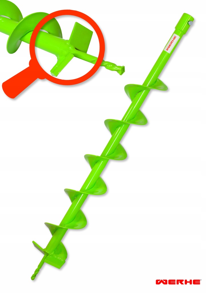 Vrták 100 mmD Vrták Půda Studna-Werhe