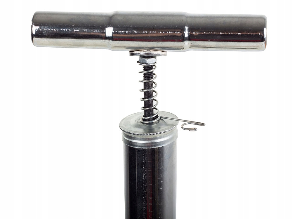 POMPKA STOJĄCA PODŁOGOWA Z MANOMETREM NOŻNA SAMOCHODOWA ROWEROWA METALOWA Materiał dominujący metal