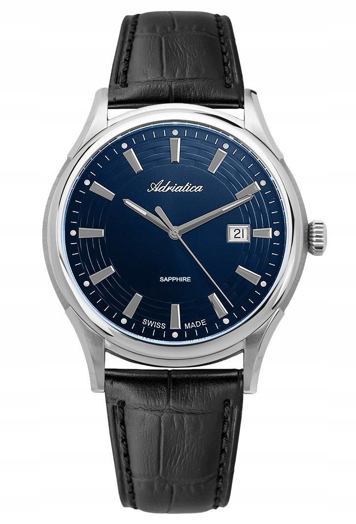 Nové Originální Pánské Hodinky Adriatica A2804.5215Q černé