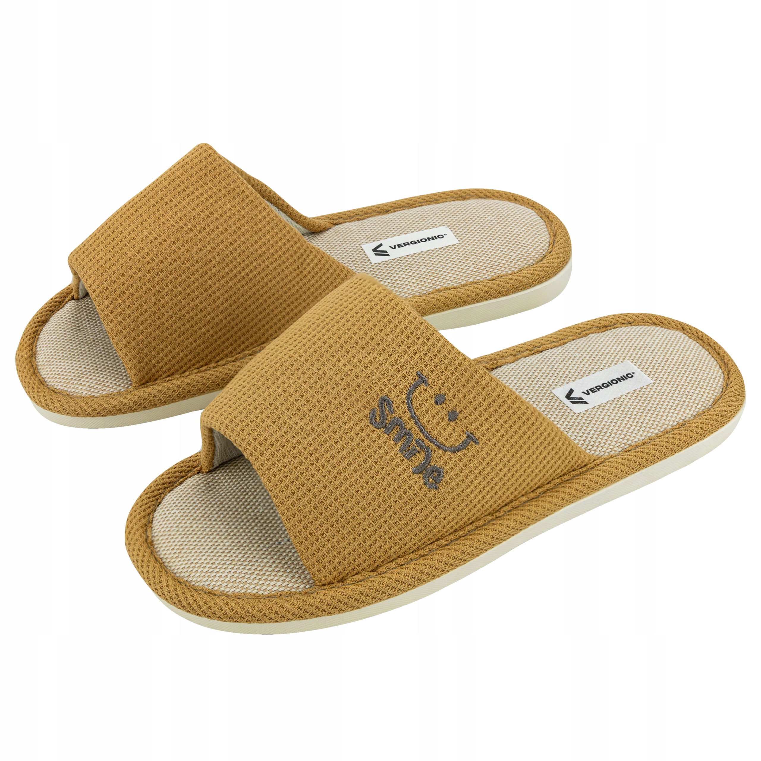 KAPCIE DOMOWE KLAPKI DAMSKIE PANTOFLE NADRUK CIAPY Długość wkładki 24.5 cm