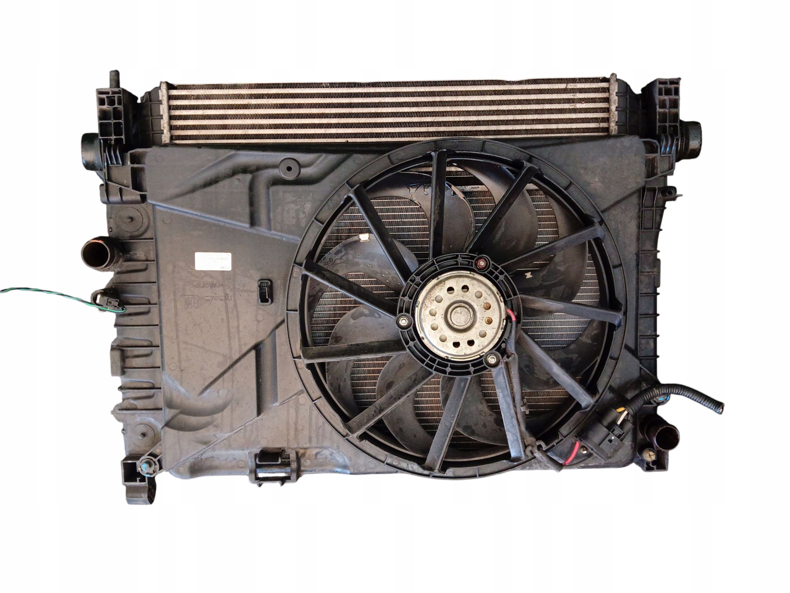 support panel for radiators radiator fan OPEL MOKKA A (2012-2016) 1.4 T 140KM