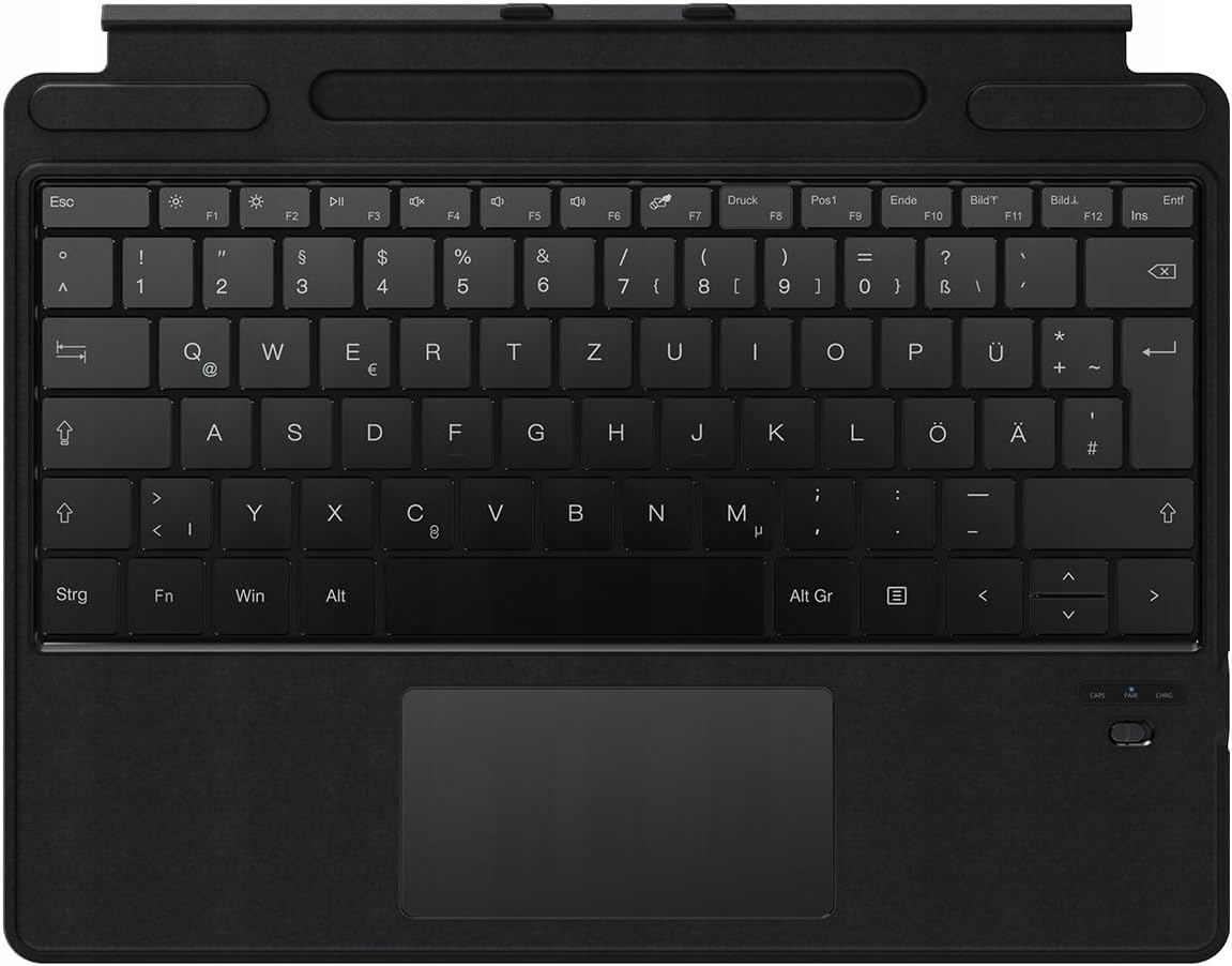 Klawiatura Bluetooth do Surface Pro 8 9 X Qulose Qwertz z touchpadem