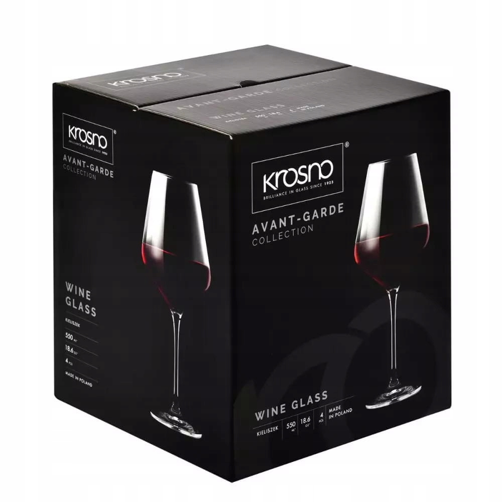 Kieliszki wina czerwonego KROSNO Avant-Garde 490ml Przeznaczenie kieliszki do wina czerwonego