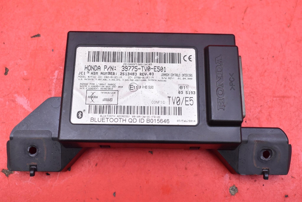 control unit module BLUETOOTH 39775-TV0-E501 HONDA CIVIC 9 IX LIFT 13-20