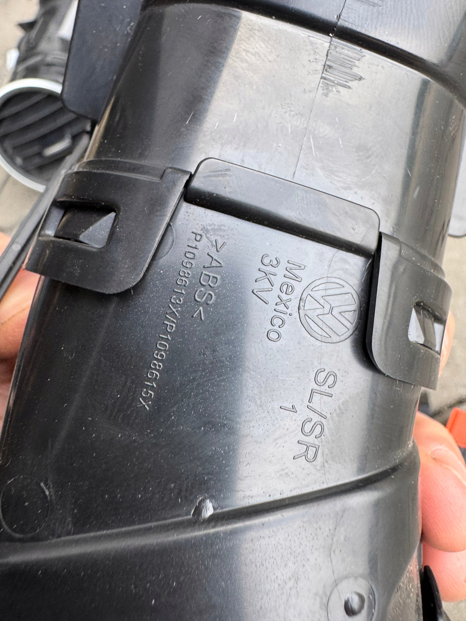 VW BEETLE 5C grid air conditioning devices left EU