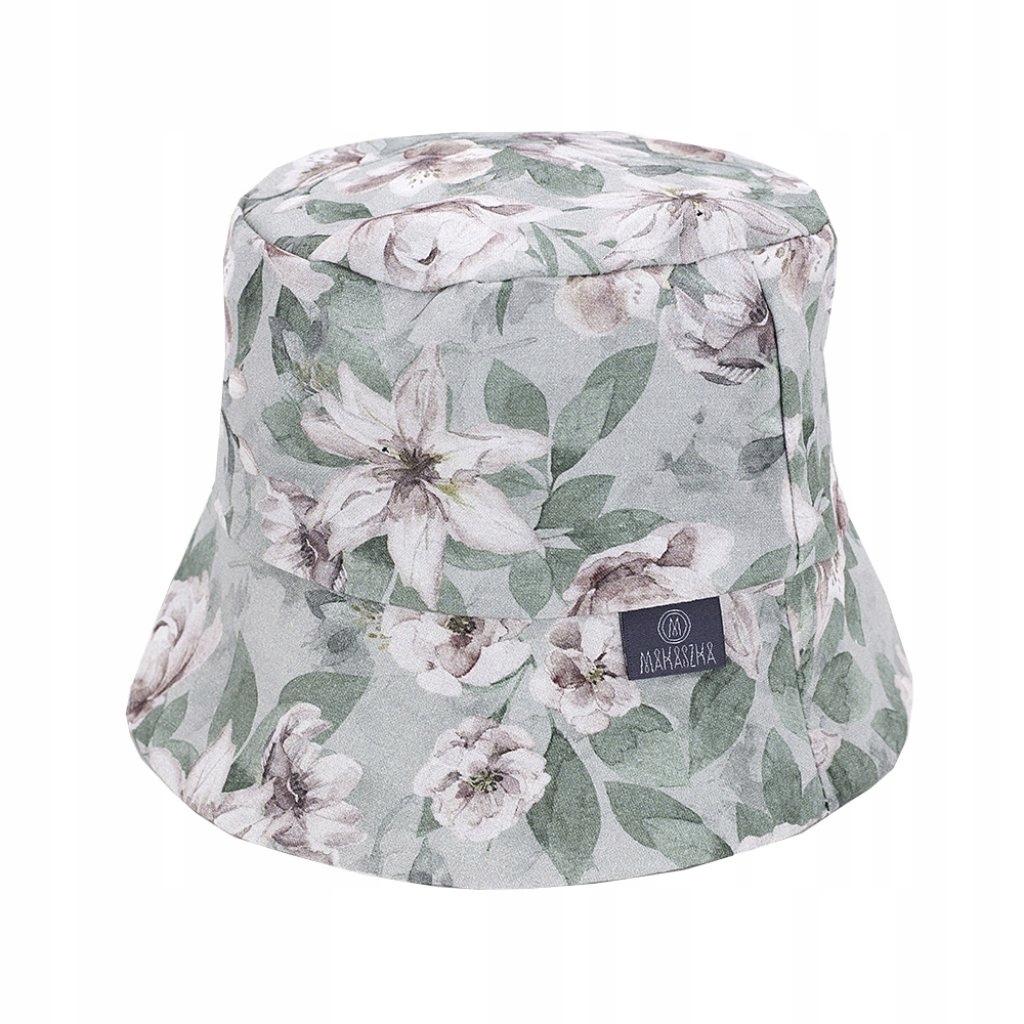 

Makaszka Kapelusz na lato Vintage Flowers baweł 46