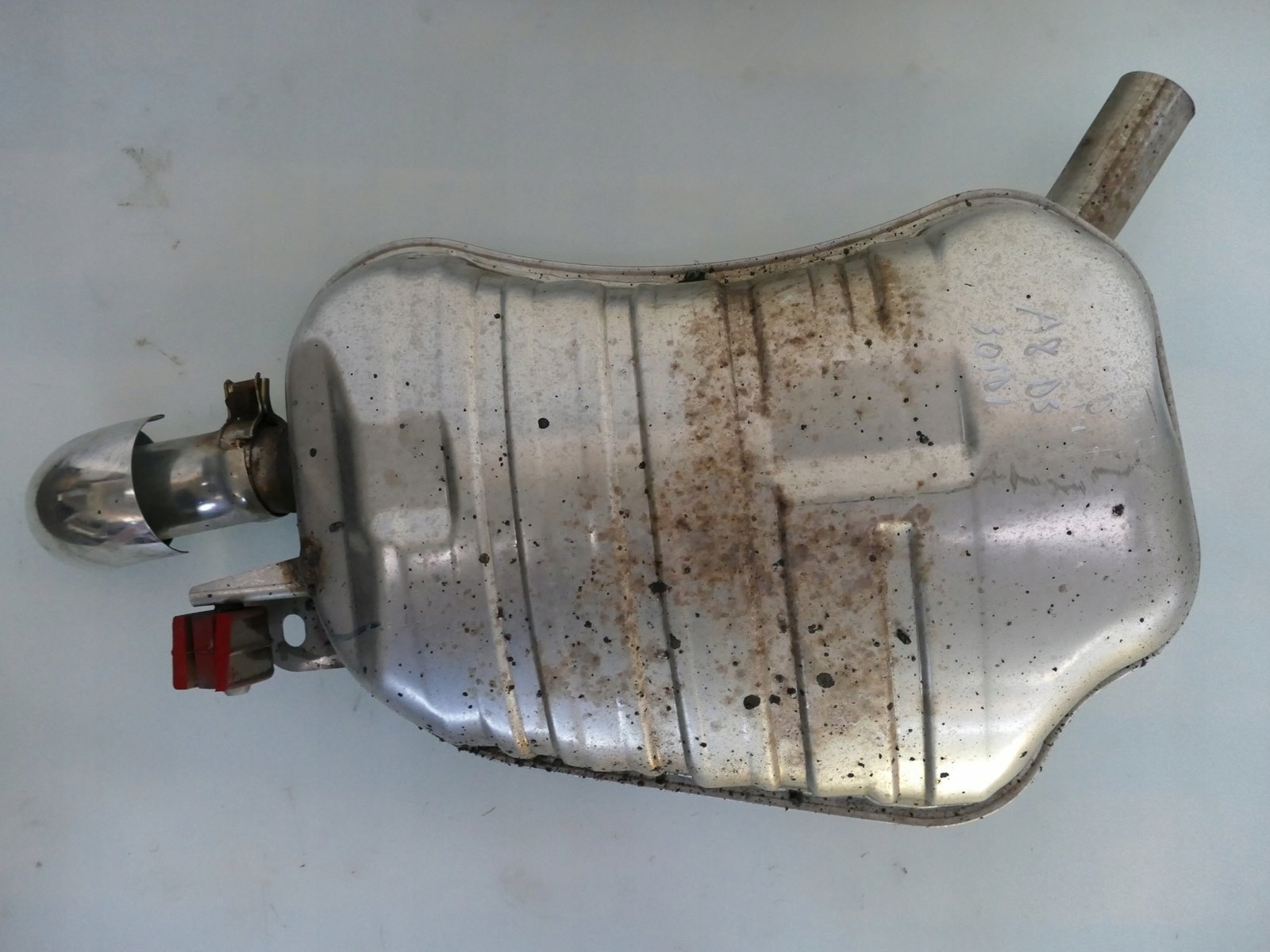 AUDI A8 D3 3.0 TDI silencer rear exhaust pipe right 4E0253612E