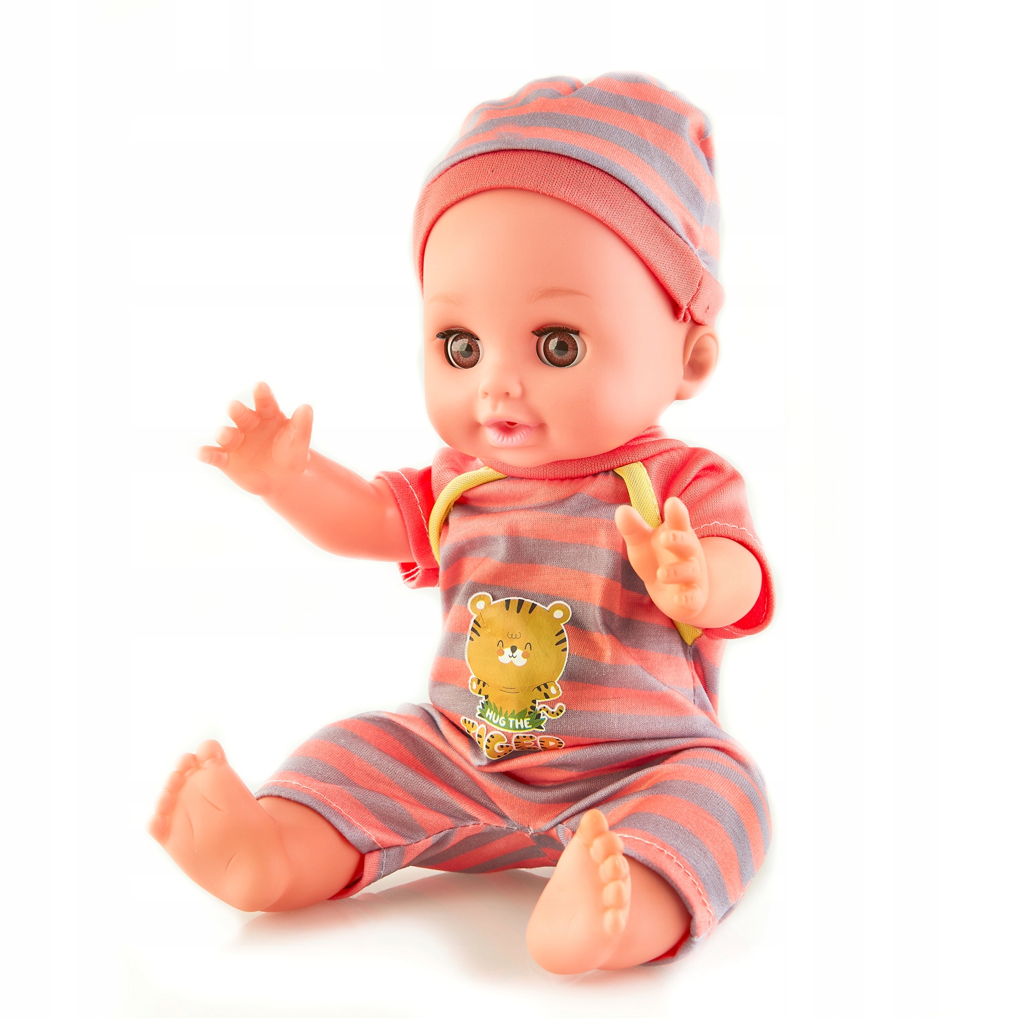 LALKA BOBAS Z AKCESORIAMI DLA NIEMOWLAKA I NOSIDEŁKIEM MÓWIĄCA EAN (GTIN) 5905805270878