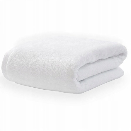 

Ręcznik Hotelowy 50x100 Premium Biały Gładki Spa