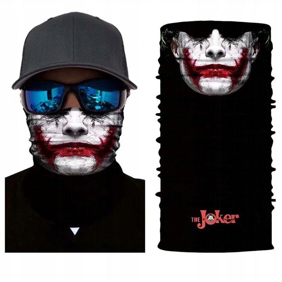 CHUSTA JOKER KLAUN MASKA MASECZKA BANDANA KOMIN