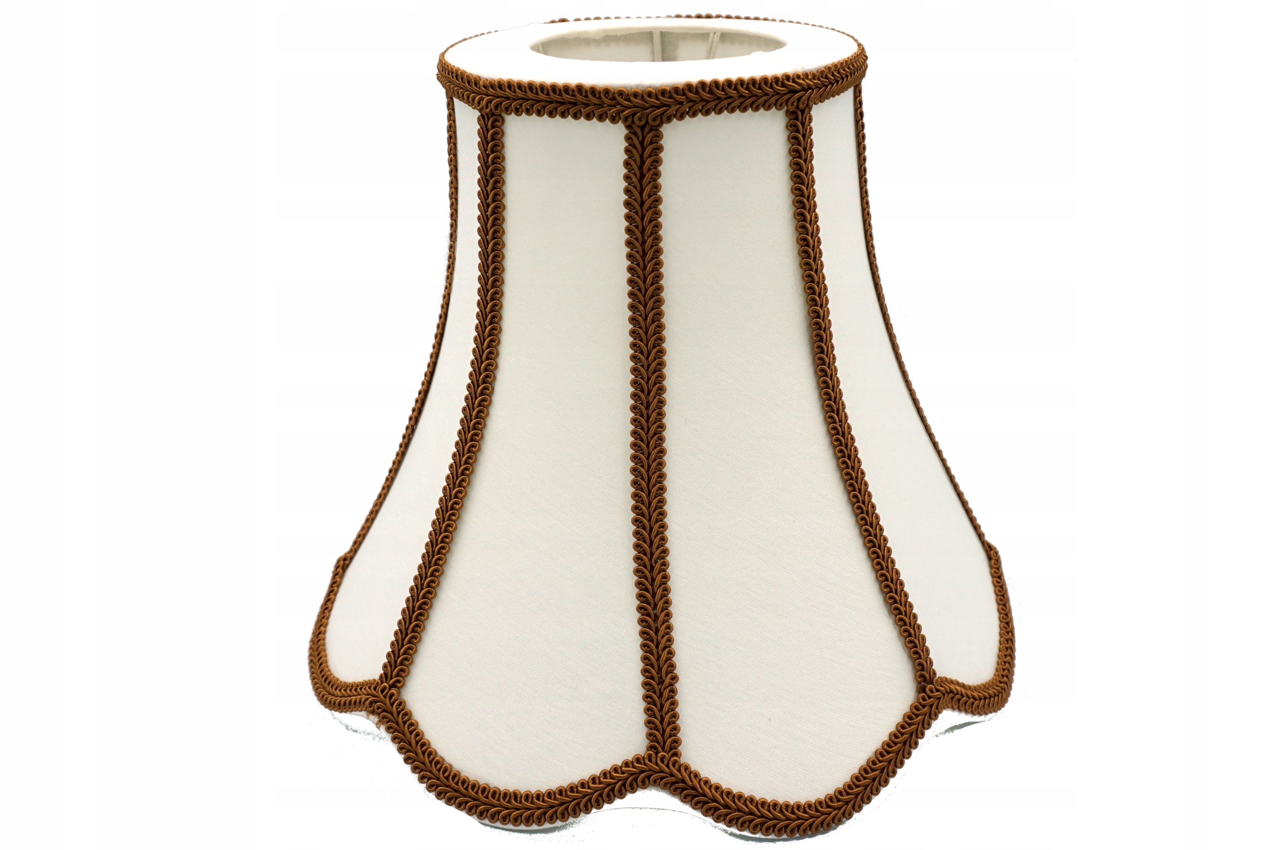 

Klosz Abażur Retro Roma Ecru/Brąz 18x36x26 cm