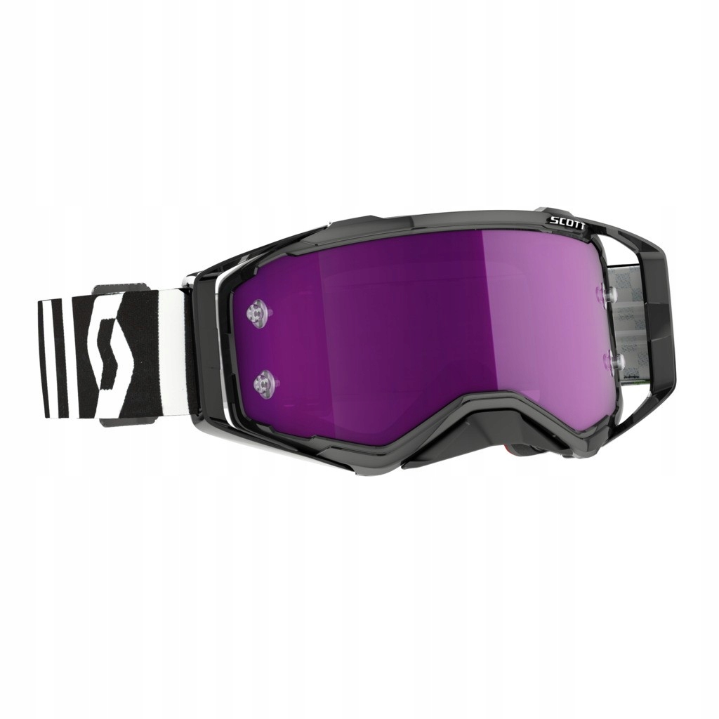 Scott Prospect Black/white enduro crossové okuliare