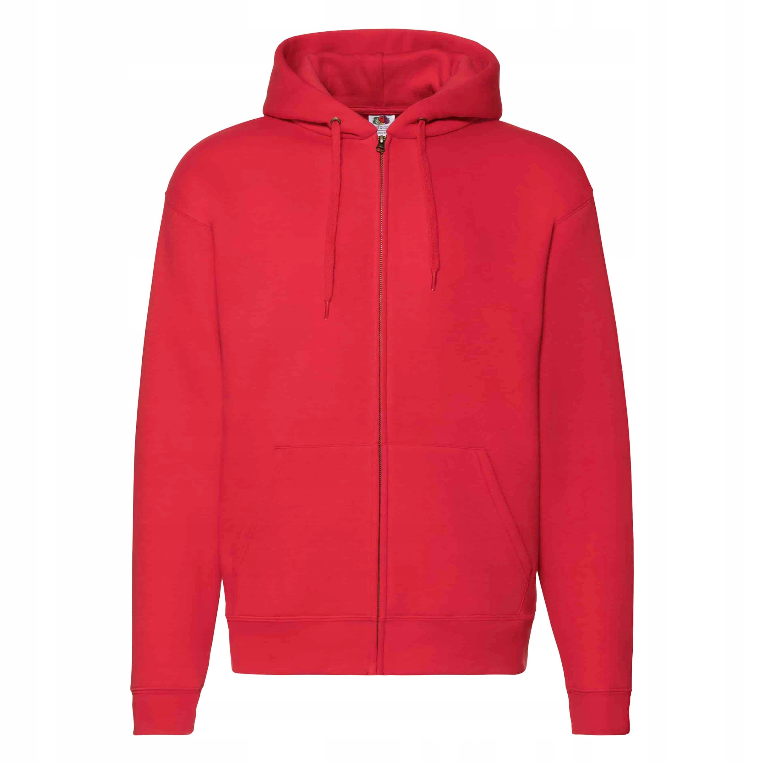 

Bluza rozpinana z kapturem Premium Czerwony XL