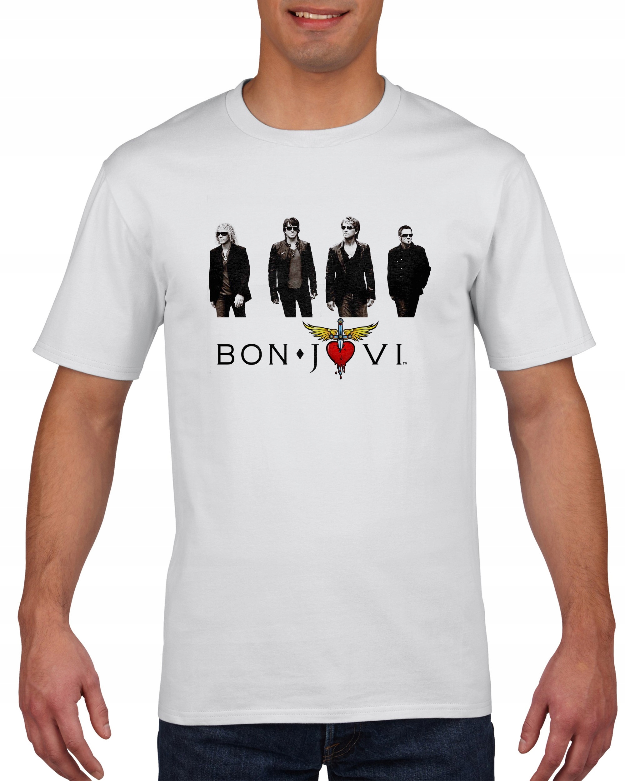 

Koszulka męska Bon Jovi M