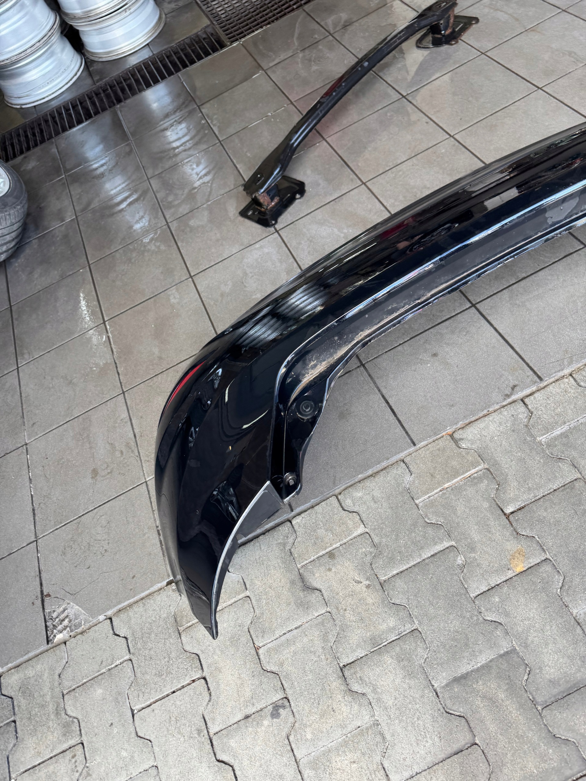 bumper rear rear part Ford Fiesta MK7 3D 9D
