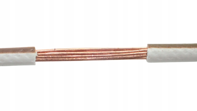 

Przewód Kabel Flry-b 1x0,5mm Biało Brązowy 10m