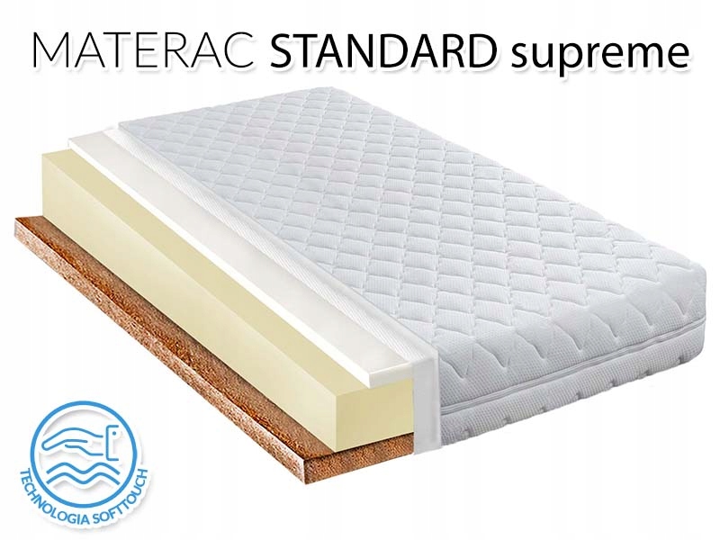 60X120 MATERAC LATEKSOWA MATA KOKOSOWA I VISCO PL Kod producenta STANDARD SUPREME