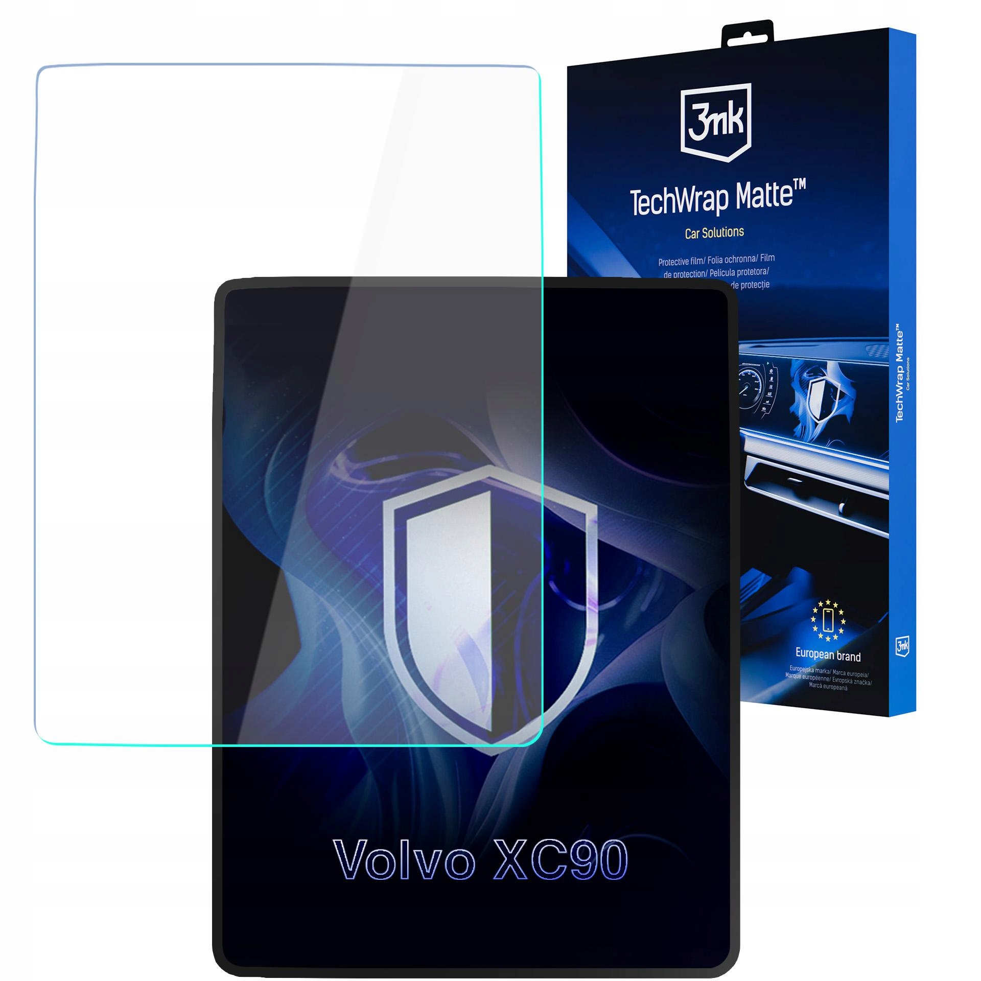 Fólie na navigační displej pro Volvo XC90 2025- 3mk TechWrap