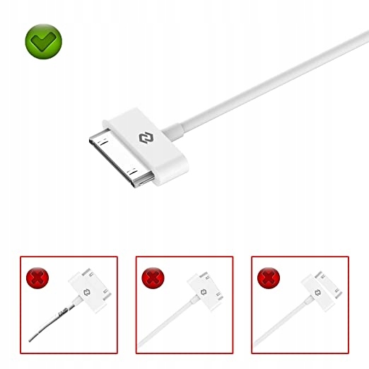 KABEL USB DO IPHONE IPAD 1/2/3, IPOD 2SZT JETECH Marka JETech