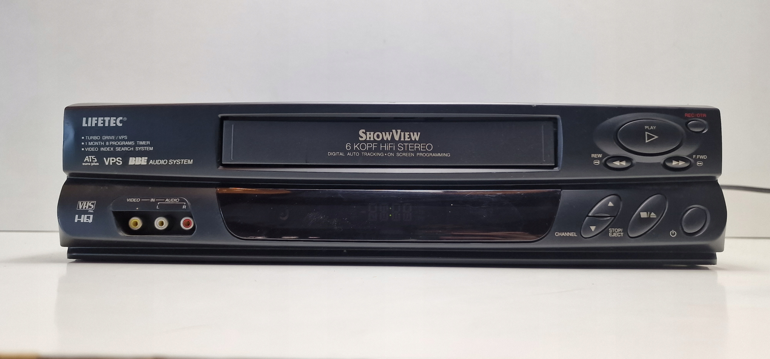 Video magnetowid Lifetec LT9020 LT 9020 6 head Marka Lifetec