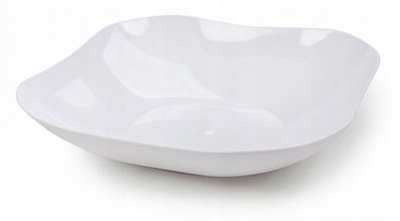 

Miska Do Serwowania Owoców Rondo Biała 24 X 24CM