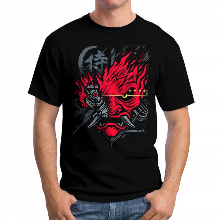 

Koszulka Męska Gry Cp Samurai Logo 2XL